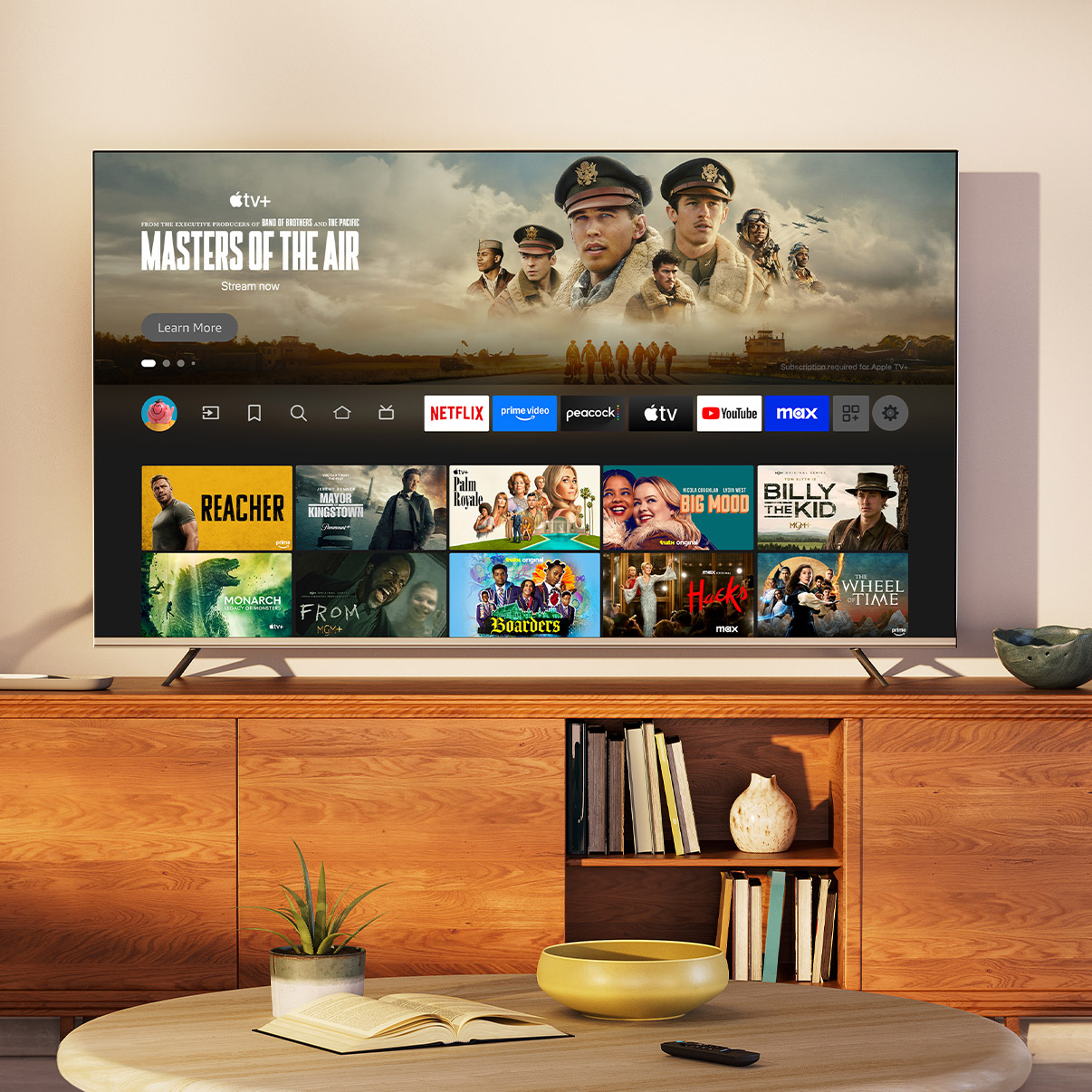 Amazon Fire TV stick and remote